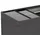 Biohort Frühbeet-Aufsatz HochBeet 2 m x 1 m Dunkelgrau-Metallic