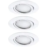 Paulmann 92466 LED-Einbauleuchte 3er Set LED 14.7 W Weiß