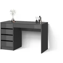 livinity Schminktisch Imola, Anthrazit, 120 cm