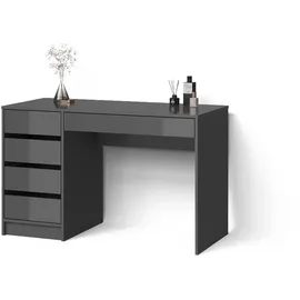 livinity Schminktisch Imola, Anthrazit, 120 cm
