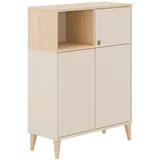 Paidi Highboard 94,8 x 129,6 x 40,1 cm Beige