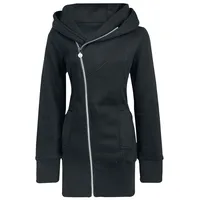 RED by EMP Kapuzenjacke für Damen schwarz "Zip Case" von RED by EMP - 3XL