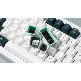 Keychron Q1 HE Kabellose Tastatur RGB Nebula, Switch Knob Version - White, US