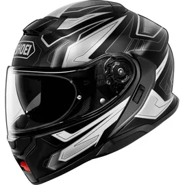 Shoei Neotec 3 Anthem, Klapphelm - Schwarz/Weiß/Grau - XS