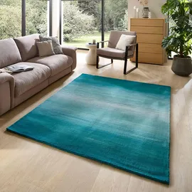 THEKO Wool Comfort 190 x 290 cm Türkis