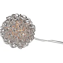 AM Design LED Kugelleuchte Aluminium Ø 10 cm 1 Stk. silberfarben