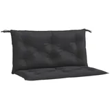 vidaXL Bankauflage 100 x 50 x 7 cm schwarz 2 St.