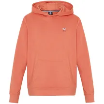Polo Sylt Kapuzensweatshirt Multicolour-Optik Rot M