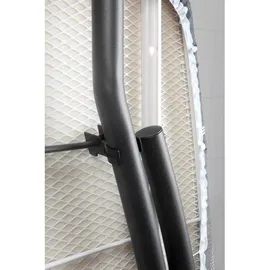 Brabantia Bügeltisch D 135x45 cm mit hitzebeständiger Parkzone Titan Oval (345647)