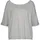 VIVANCE Kurzarmpullover Grau 32/34