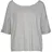 VIVANCE Kurzarmpullover Grau 32/34