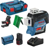 Bosch Professional GLL 3-80 CG Linienlaser inkl. L-Boxx + Akku 2.0Ah (0601063T00)