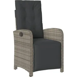 vidaXL Gartensessel 58 x 68 x 93 cm grau