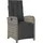 vidaXL Gartensessel 58 x 68 x 93 cm grau