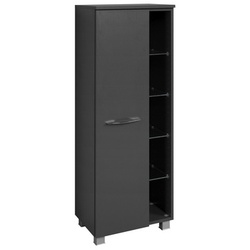 HELD MÖBEL Midischrank »Portofino«, BxHxT: 45 x 122 x 35 cm - grau