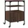 vidaXL Druckertisch Druckerständer 3 Ablagen Braun Eichen-Optik 50x40x76 cm braun