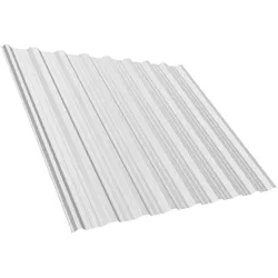 Trapezblech T18DR | Dach | Anti-Tropf 700 g/m2 | Stahl 0,40 mm | Aluzink | Silbergrau