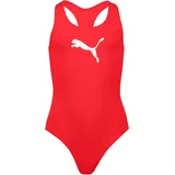 Puma Racerback Badeanzug Red 5-6 Jahre