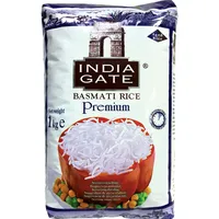 INDIA GATE Premium Basmati Reis – Feiner, aromatischer Langkornreis aus Indien, feines Langkorn (1 x 1 kg)