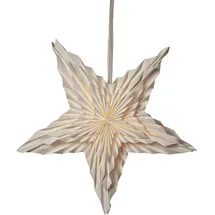 MARELIDA Papierstern 70 cm weiß