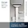 Ideal Standard Beauty Kosmetikspiegel-Set Bar S700 Silver