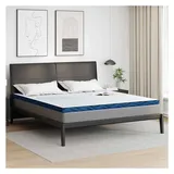 vidaXL Matratzenauflage 180 x 200 cm Weiß