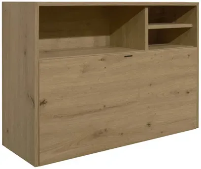 Hängeschrank - naturfarben - braun