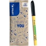 Pilot Pen Pilot Permawash Textilmarker Flow Pack - Schwarz - 2 Stück