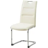 Hti-Living Schwingstuhl DannyC Kunstleder creme