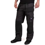 Lee Cooper LCPNT216 Herren-Arbeitshose mit Holstertasche, Grau schwarz, 30W/33L
