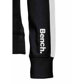 Bench. Loungewear BENCH. Sweatjacke Damen schwarz-weiß Gr.48/50