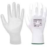 PORTWEST PU-Beschichteter-Handschuh, Größe: Xxxl Farbe: Weiß, A120WHRXXXL