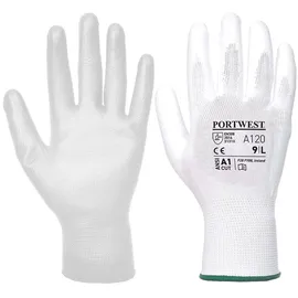 PORTWEST PU-Beschichteter-Handschuh, Größe: Xxxl Farbe: Weiß, A120WHRXXXL