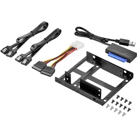 Renkforce DH06K SSD Kit Anzahl Festplatten (max.): 2 x
