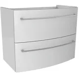 Camargue Swing Waschtischunterschrank  (80 x 45,6 x 63 cm, Weiß)