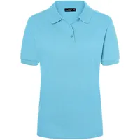 James & Nicholson Damen Poloshirt Classic JN071, himmel-blau, Größe