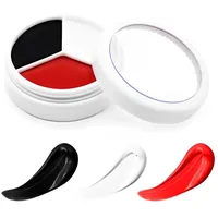 NHPY 1 Artikel Face paint 12g vegan Bodypainting Farben Schminke Kinder, Gesichtsfarben kinderschminken,Waschbar Theaterschminke Körperfarbe für Make up Karneval & Halloween Party