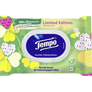 Tempo Feuchtes Toilettenpapier Caribbean Sea 1-lagig
