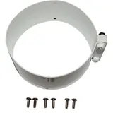 WOLF-Garten Wolf Schelle DN96 für Luftrohr Breite 44mm, weiß