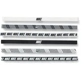Nike Flex Classic HEA Stirnband White/Black/White