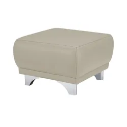 Hocker  Maranello , creme , Maße (cm): B: 66 H: 43 T: 66