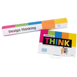 Playroom Moderationsset »Think Flip« Starter-Set englisch schwarz, 9.8x21.1 cm