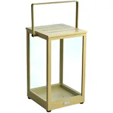 Brafab Windlicht Belfort Aluminium Gelb