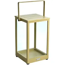 Brafab Windlicht Belfort Aluminium Gelb