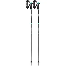 Leki Alpino Leki Neolite Airfoil Stöcke - Gunmetal / Black / Light Turquoise - 125