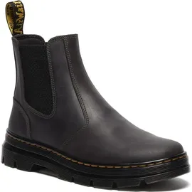 Dr. Martens Embury Gunmetal Saddleback Platform, Schwarz, 43 EU