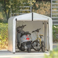 SoBuy KLS11-L Foliengerätehaus Geräteschuppen Gerätehaus Allzwecküberdachung Folienzelt Gartenschuppen Garagenzelt Fahrradgarage Lagerzelt Aufb...