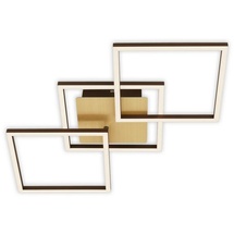 Briloner Frame, gold, dimmbar, 3-flammig