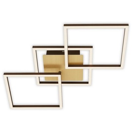Briloner Frame, gold, dimmbar, 3-flammig