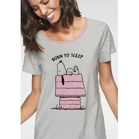 Peanuts Pyjama 2 tlg. mit Snoopy-Print bunt